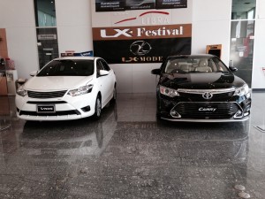 LX MODE  CAMRY  2015 Black Libra